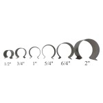 Cleme metalice 1/2 - 21 mm adăugat la favorite!